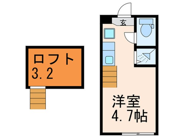 ハーモニーテラス坂戸の物件間取画像